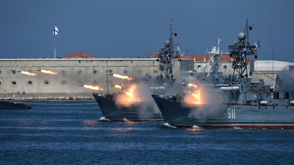 Празднование Дня ВМФ